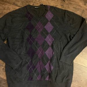 Claiborne Argyle Sweater